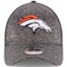 Men's Denver Broncos New Era Graphite Shadowed Team 2 39THIRTY Flex Hat 2771607
